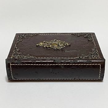 Amazon.co.jp: レア フランスアンティーク 洋書 本型 ボックス
